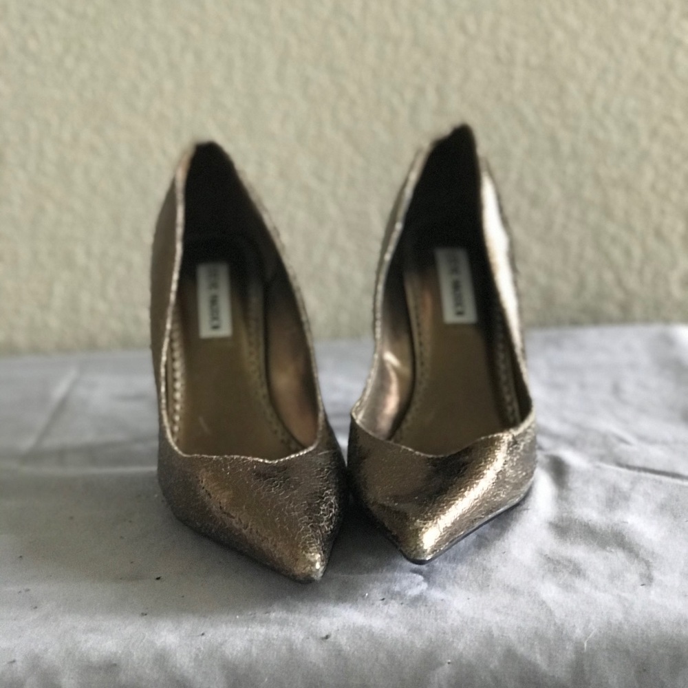 Gold heels